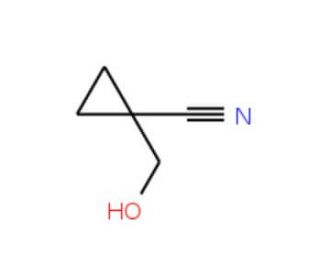 1-(Hydroxymethyl)cyclopropanecarbonitrile (CAS 98730-77-9) - chemical structure image