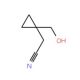 [1-(Hydroxymethyl)cyclopropyl]acetonitrile (CAS 152922-71-9) - chemical structure image