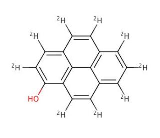 1-Hydroxypyrene-d9 (CAS 132603-37-3) - chemical structure image