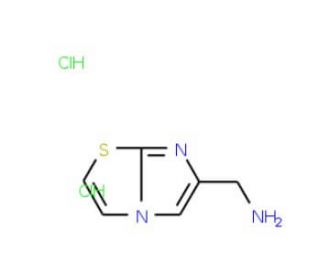 1-imidazo[2,1-b][1,3]thiazol-6-ylmethanamine dihydrochloride - chemical structure image