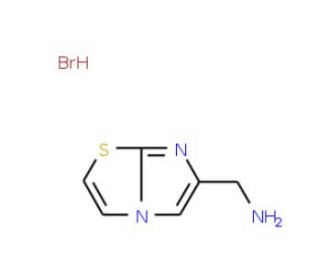1-imidazo[2,1-b][1,3]thiazol-6-ylmethanamine hydrobromide - chemical structure image