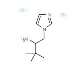 1-Imidazol-1-ylmethyl-2,2-dimethyl-propylaminedihydrochloride - chemical structure image
