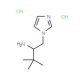 1-Imidazol-1-ylmethyl-2,2-dimethyl-propylaminedihydrochloride - chemical structure image