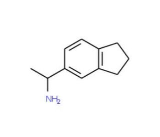 1-Indan-5-yl-ethylamine - chemical structure image