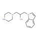 1-Indol-1-yl-3-piperazin-1-yl-propan-2-ol - chemical structure image