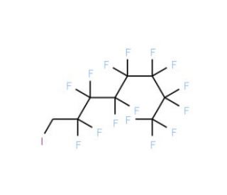 1-Iodo-1H,1H-perfluorooctane (CAS 10258-49-8) - chemical structure image