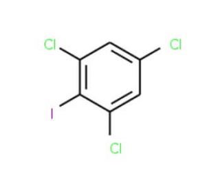 1-Iodo-2,4,6-trichlorobenzene (CAS 6324-50-1) - chemical structure image