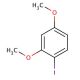 1-Iodo-2,4-dimethoxybenzene (CAS 20469-63-0) - chemical structure image