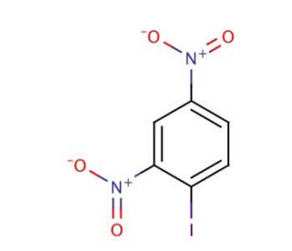 1-Iodo-2,4-dinitrobenzene (CAS 709-49-9) - chemical structure image