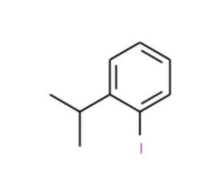 1-Iodo-2-isopropylbenzene (CAS 19099-54-8) - chemical structure image
