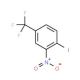 1-iodo-2-nitro-4-(trifluoromethyl)benzene (CAS 400-97-5) - chemical structure image