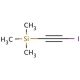 1-Iodo-2-(trimethylsilyl)acetylene (CAS 18163-47-8) - chemical structure image