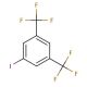 1-Iodo-3,5-bis(trifluoromethyl)benzene (CAS 328-73-4) - chemical structure image