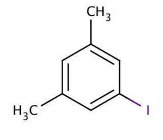 1-Iodo-3,5-dimethylbenzene (CAS 22445-41-6) - chemical structure image