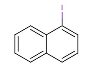 1-Iodonaphthalene (CAS 90-14-2) - chemical structure image