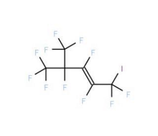 1-Iodoperfluoro(4-methyl-2-pentene) (CAS 120695-78-5) - chemical structure image