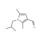 1-Isobutyl-2,5-dimethyl-1H-pyrrole-3-carbaldehyde - chemical structure image