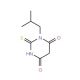 1-isobutyl-2-thioxodihydropyrimidine-4,6(1H,5H)-dione - chemical structure image