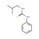 1-Isobutyl-3-phenyl-thiourea - chemical structure image