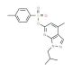 1-isobutyl-4-methyl-1H-pyrazolo[3,4-b]pyridin-6-yl 4-methylbenzenesulfonate - chemical structure image