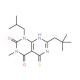1-isobutyl-5-mercapto-3-methyl-7-neopentylpyrimido[4,5-d]pyrimidine-2,4(1H,3H)-dione - chemical structure image