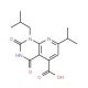 1-isobutyl-7-isopropyl-2,4-dioxo-1,2,3,4-tetrahydropyrido[2,3-d]pyrimidine-5-carboxylic acid - chemical structure image