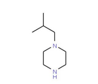1-isobutylpiperazine (CAS 5308-28-1) - chemical structure image