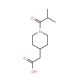 (1-Isobutyryl-piperidin-4-yl)-acetic acid - chemical structure image