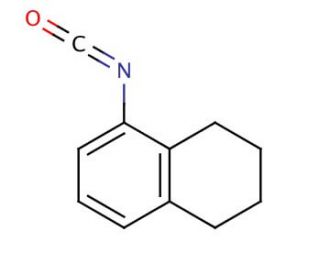 1-Isocyanato-5,6,7,8-tetrahydronaphthalene (CAS 57235-17-3) - chemical structure image