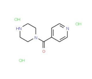 1-Isonicotinoylpiperazinetrihydrochloride - chemical structure image
