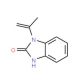 1-Isopropenyl-1,3-dihydro-2H-1,3-benzimidazol-2-one (CAS 72798-66-4) - chemical structure image