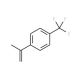 1-Isopropenyl-4-trifluoromethyl-benzene (CAS 55186-75-9) - chemical structure image