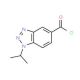 1-Isopropyl-1H-1,2,3-benzotriazole-5-carbonyl chloride (CAS 679806-67-8) - chemical structure image