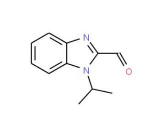 1-Isopropyl-1H-benzoimidazole-2-carbaldehyde - chemical structure image