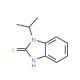 1-Isopropyl-1H-benzoimidazole-2-thiol (CAS 2416-65-1) - chemical structure image