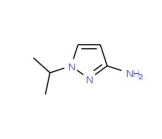 1-Isopropyl-1H-pyrazol-3-ylamine - chemical structure image