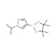 1-Isopropyl-1h-pyrazole-4-boronic acid, pinacol ester (CAS 879487-10-2) - chemical structure image