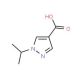 1-Isopropyl-1H-pyrazole-4-carboxylic acid (CAS 436096-96-7) - chemical structure image