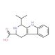 1-Isopropyl-2,3,4,9-tetrahydro-1H-beta-carboline-3-carboxylic acid (CAS 436811-11-9) - chemical structure image