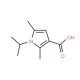 1-isopropyl-2,5-dimethyl-1H-pyrrole-3-carboxylic acid (CAS 847744-27-8) - chemical structure image