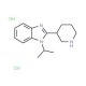 1-Isopropyl-2-piperidin-3-yl-1H-benzoimidazoledihydrochloride - chemical structure image