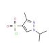 1-Isopropyl-3-methyl-1H-pyrazole-4-sulfonyl chloride (CAS 1006453-71-9) - chemical structure image