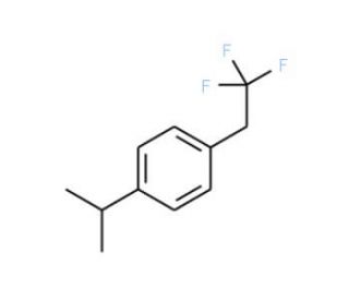 1-Isopropyl-4-(2,2,2-trifluoroethyl)benzene - chemical structure image