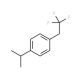 1-Isopropyl-4-(2,2,2-trifluoroethyl)benzene - chemical structure image