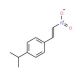 1-isopropyl-4-(2-nitrovinyl)benzene (CAS 42139-37-7) - chemical structure image