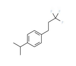 1-Isopropyl-4-(3,3,3-trifluoropropyl)benzene - chemical structure image