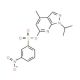 1-isopropyl-4-methyl-1H-pyrazolo[3,4-b]pyridin-6-yl 3-nitrobenzenesulfonate - chemical structure image