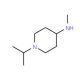(1-Isopropyl-piperidin-4-yl)-methyl-amine - chemical structure image