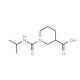 1-[(isopropylamino)carbonyl]piperidine-3-carboxylic acid (CAS 1018282-32-0) - chemical structure image
