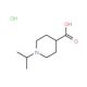 1-Isopropylpiperidine-4-carboxylic acid hydrochloride - chemical structure image